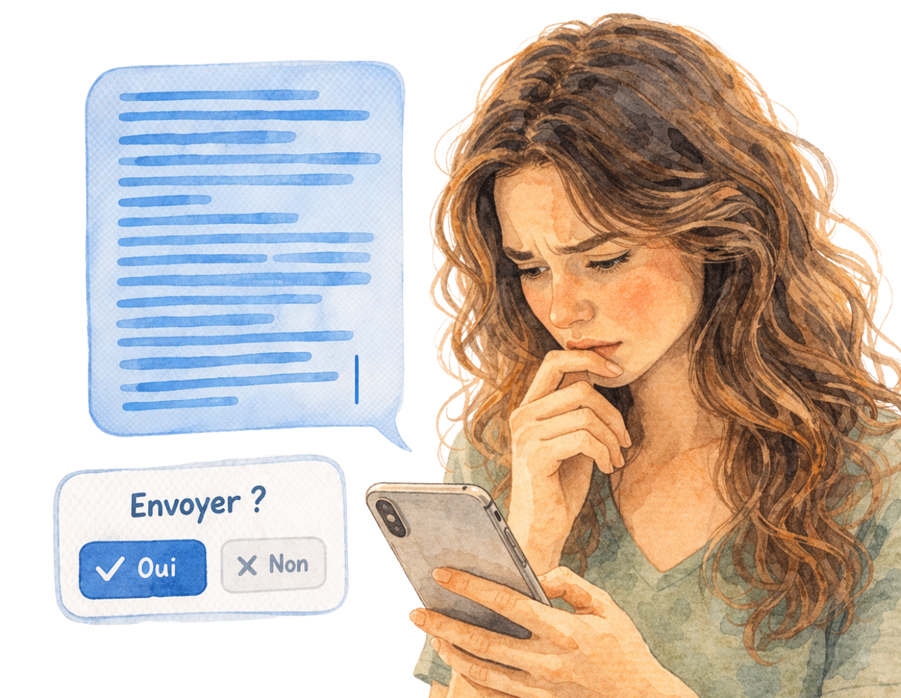 Illustration : peur de mal interpréter